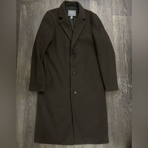 Forever 21 Brown Trench Coat Jackets & Coats